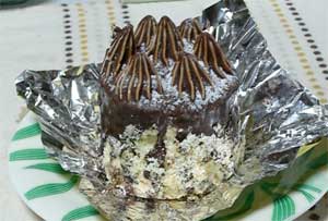 小松製菓　チョコレートのケーキ