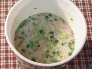 博多風　スープで食べるとんこつ飯