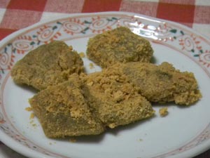 岡村製菓の蕨餅