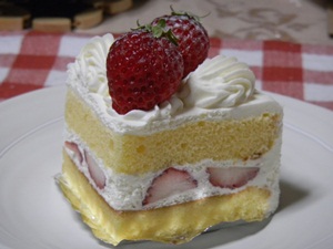 岡村製菓のケーキ